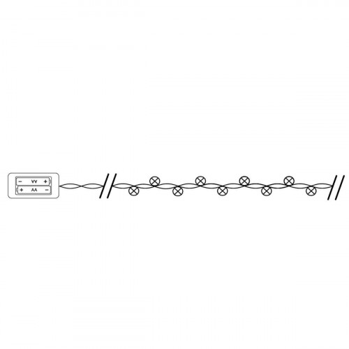 Светодиодная гирлянда Feron Линейная AA 5000K холодный белый без мерцания CL570 32365