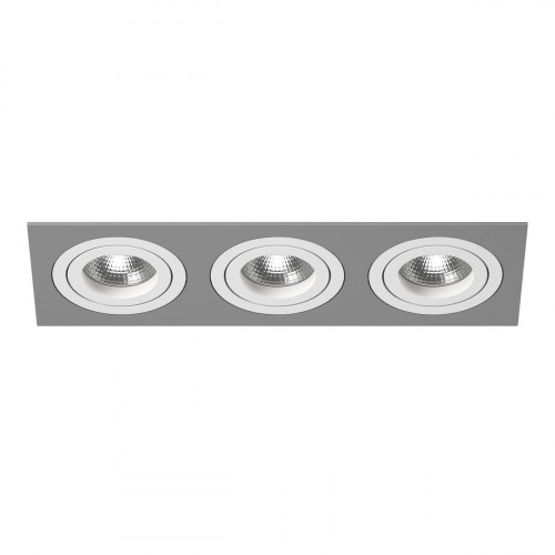 Комплект из светильника и рамки Lightstar Intero 16 (217539+217606+217606+217606) i539060606