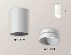 Комплект потолочного светильника Ambrella light Techno Spot XC (C6322, N6130) XS6322020