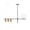 Подвесной светильник Lumina Deco Drino LDP 6042-4 BK+MD