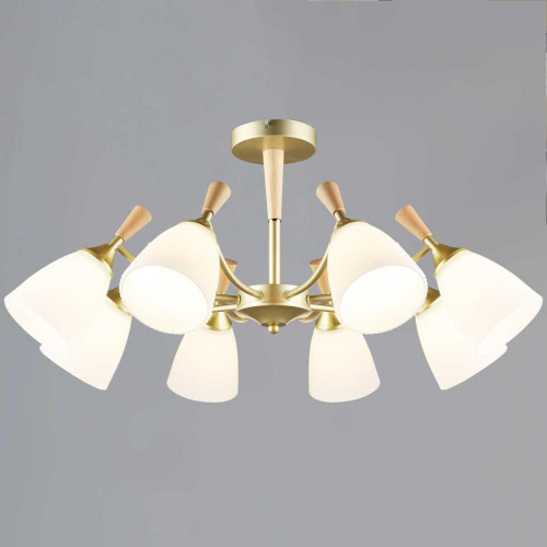 Люстра Reluce 38960-0.3-08 GD+WOOD