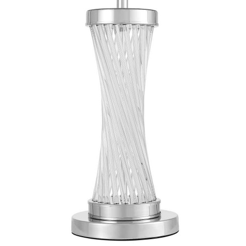 Настольная лампа Lumina Deco Villanova LDT 302 CHR+WT