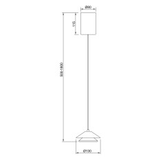 Подвесной светильник Mantra Piccola 9032