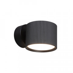 Светильник  настенный Feron HL4580 ARIA 12W, 230V,GX53, черный IP20