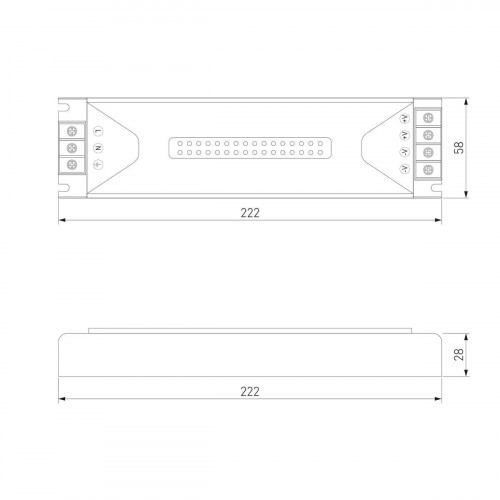 Блок питания Elektrostandard 24V 400W IP20 16,67A 95065/00 a068203