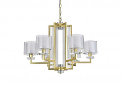 Подвесная люстра Newport 4406+1/C mat.gold М0071513