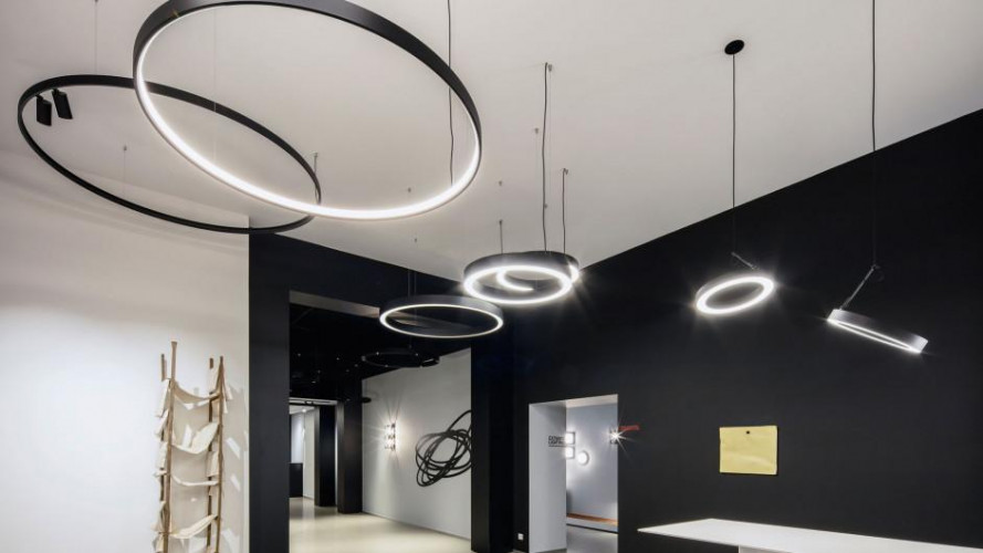 Подвесной светодиодный светильник Siled Nimbus 7370679