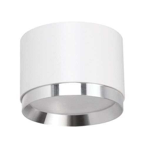 Светильник потолочный Feron Barrel DUET HL459  12W, 230V,GX53, белый + хром IP20