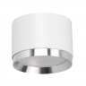 Светильник потолочный Feron Barrel DUET HL459  12W, 230V,GX53, белый + хром IP20