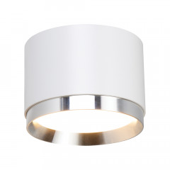 Светильник потолочный Feron Barrel DUET HL459  12W, 230V,GX53, белый + хром IP20