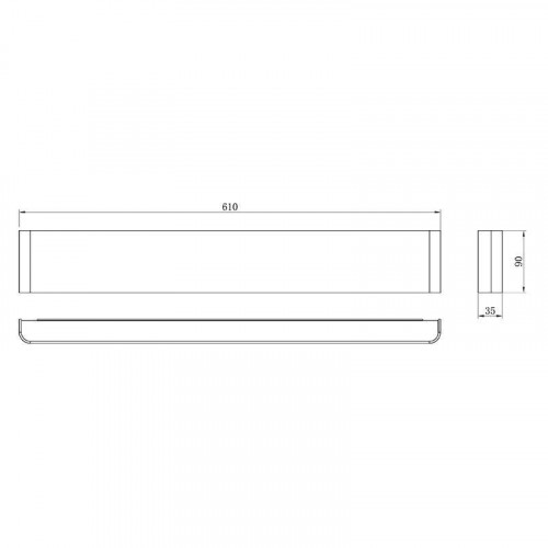 Настенный светодиодный светильник Mantra Egeo 8908