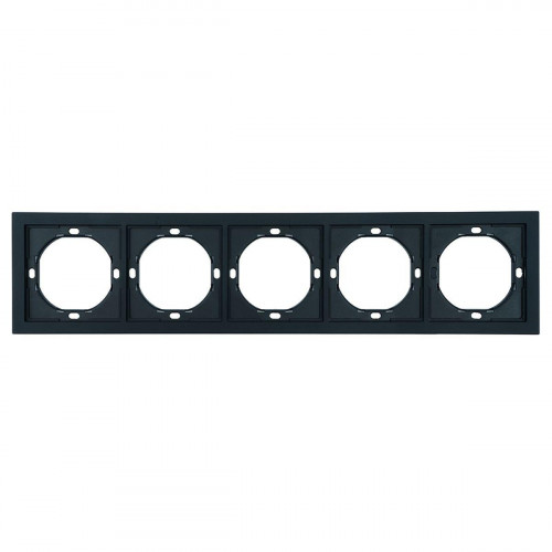 Рамка 5-местная, Stekker Мия, PFR00-3005-05, черный бархат 50465