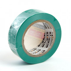 Изоляционная лента Stekker INTP01319-10 0,13*19 10 м зеленая 39906