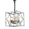 Подвесная люстра Lumina Deco Quadrato LDP 1223-4 CHR