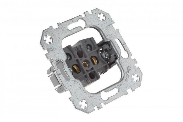 Розетка 2P Liregus Epsilon антрацит 28-105