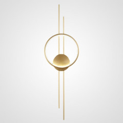 Настенный светильник Imperium Loft Action Brass 334653-26