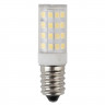 Лампа светодиодная ЭРА E14 5W 2700K прозрачная LED T25-5W-CORN-827-E14 Б0033030