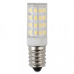 Лампа светодиодная ЭРА E14 5W 2700K прозрачная LED T25-5W-CORN-827-E14 Б0033030