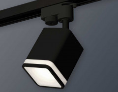Комплект трекового светильника Ambrella light Track System XT7813021 SBK/FR черный песок/белый матовый (A2521, C7813, N7751)