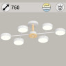 Светильник потолочный Reluce 03335-0.3-06 WH+WOOD