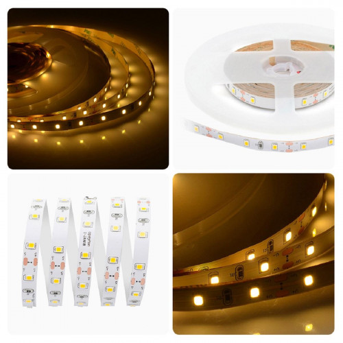 Светодиодная лента Apeyron 4,8W/m 60LED/m 3528SMD теплый белый 5M 00-03