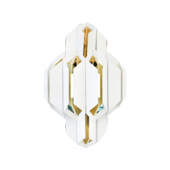 Настенный светильник Lumina Deco Piramid LDW 6021-2 WT+GD