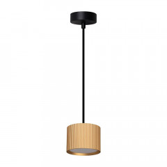 Светильник потолочный Feron Barrel HL4588 ARIA  levitation 12W, 230V, GX53, золото + черный, на подвесе 1,7 м