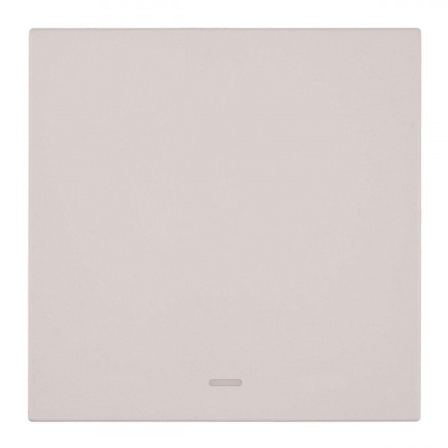 Выключатель 1-клавишный c индикатором (механизм), Stekker, 250В, 10А Мия, RSW10-3101-08, пудровый жемчуг 50475