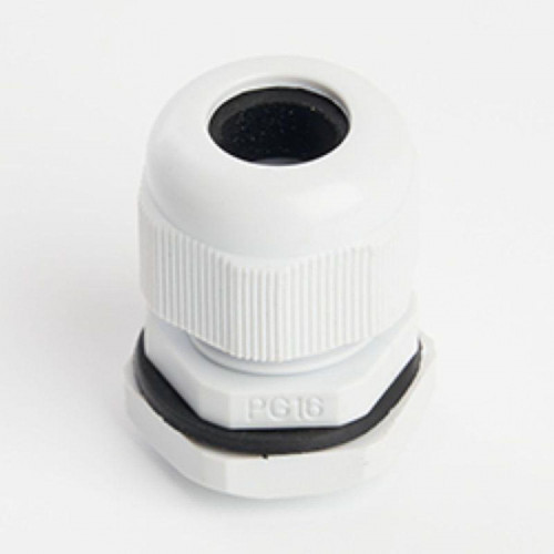 Сальник PG16 диаметр проводника 10-14 мм Stekker, IP54, серый (без мембраны) 49366