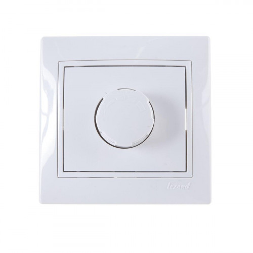 Диммер 1000 Вт Lezard Mira белый с белой вставкой 701-0202-157