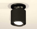 Комплект накладного светильника Ambrella light Techno Spot XS7402060 SBK/PBK черный песок/черный полированный (N7926, C7402, N7002)