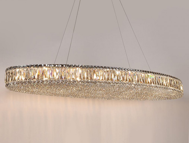 Подвесной светильник Newport Valencia 8458+14/S chrome М0070387