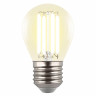 Лампа светодиодная Uniel E27 4W 3000K прозрачная LED-G45-4W/3000K/E27/CL GLY01TR UL-00011940
