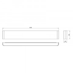 Настенный светодиодный светильник Mantra Egeo 8911