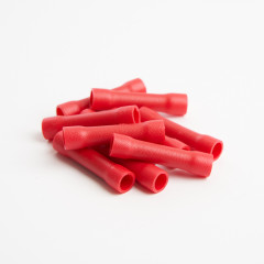 Гильза соединительная изолированная Stekker LD301-0515 сечение 0,5-1,5 мм2, 19A, красный (DIY упаковка 10 шт) 39400