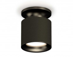 Комплект накладного светильника Ambrella light Techno Spot XS7402061 SBK/PBK черный песок/черный полированный (N7926, C7402, N7011)