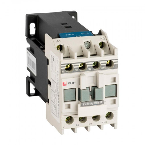 Контактор КМЭп малогабаритный 9А 220В DC 1NO EKF PROxima ctr-s-9-220-p