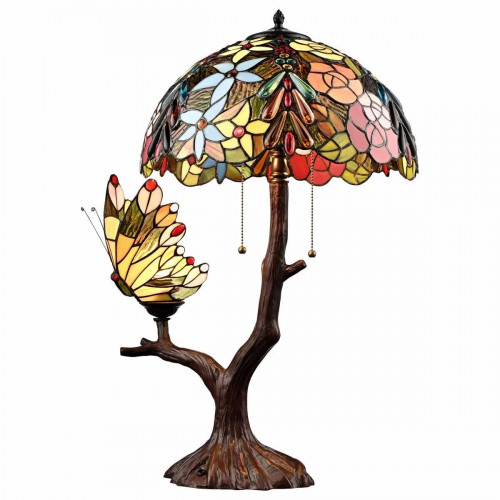 Настольная лампа VELANTE Стиль Tiffany 893-804-03