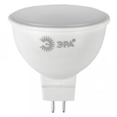 Лампа светодиодная ЭРА GU5.3 8W 2700K матовая LED MR16-8W-827-GU5.3 Б0020546