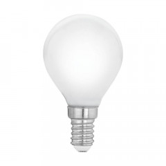 Лампа светодиодная Eglo E14 5W 2700K матовая 12548