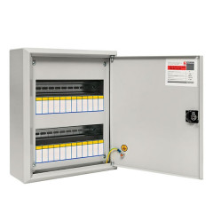 Щит распред. навесной ЩРН-24 пласт.замок (350х300х120) IP31 EKF PROxima mb21-24n