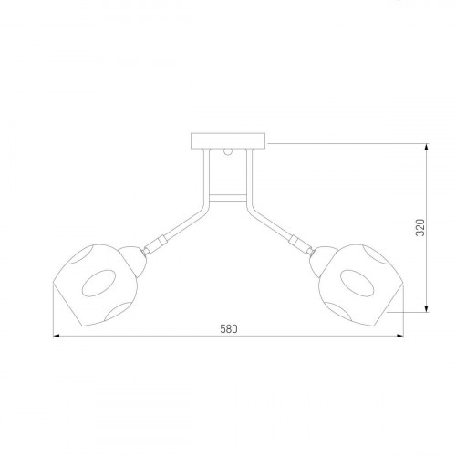 Потолочная люстра Eurosvet Marci 30164/5 золото
