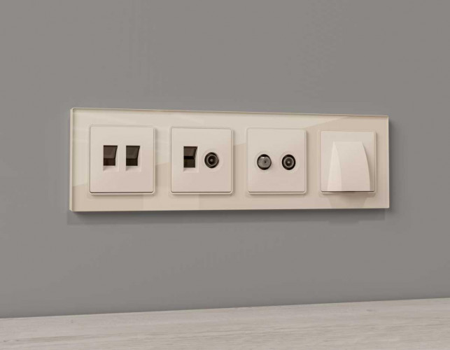 Лицевая панель AMBRELLA VOLT ALFA AP3325