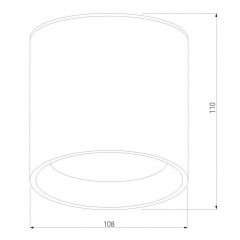 Уличный светодиодный светильник Elektrostandard Light Led 35132/H серый a056271