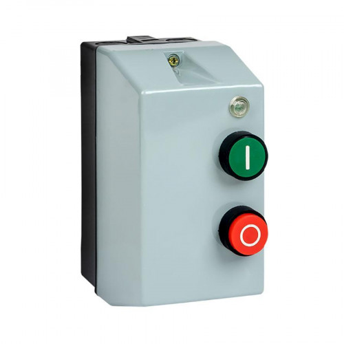Пускатель в корпусе IP65 КМЭ 12А 230В с РТЭ Ir-9-13А и индик. EKF PROxima ctrp-r-12-230v-led
