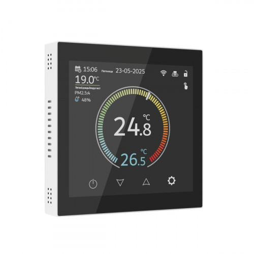 Умный сенсорный терморегулятор с LCD дисплеем Werkel белый) W1851101 4690389218330