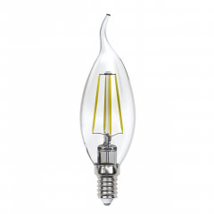 Лампа светодиодная филаментная Uniel E14 13W 4000K прозрачная LED-CW35-13W/4000K/E14/CL PLS02WH UL-00005904