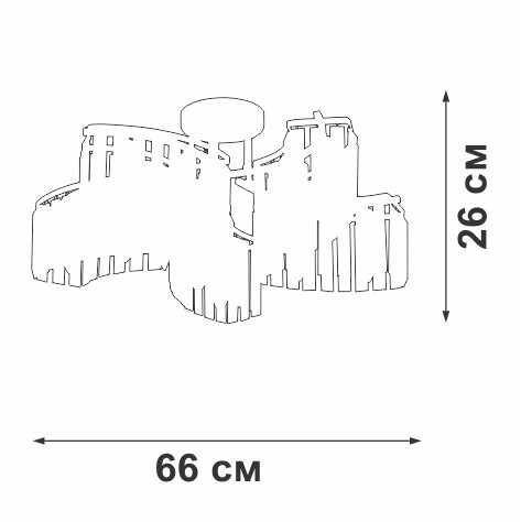 Люстра Vitaluce V5884-0/10PL