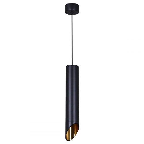 Подвесной светильник Reluce Technical 16007-0.9-001LD 300mm GU10 BK+GD