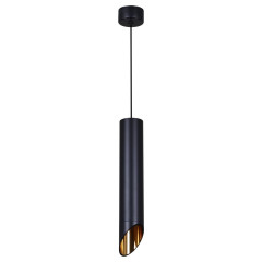 Подвесной светильник Reluce Technical 16007-0.9-001LD 300mm GU10 BK+GD